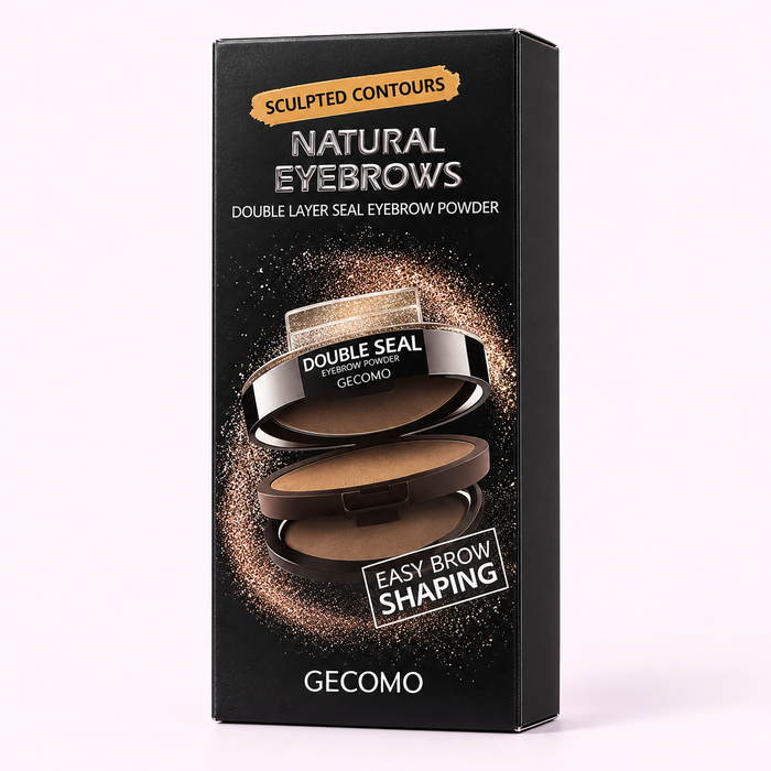 GECOMO international English packaging — closed box